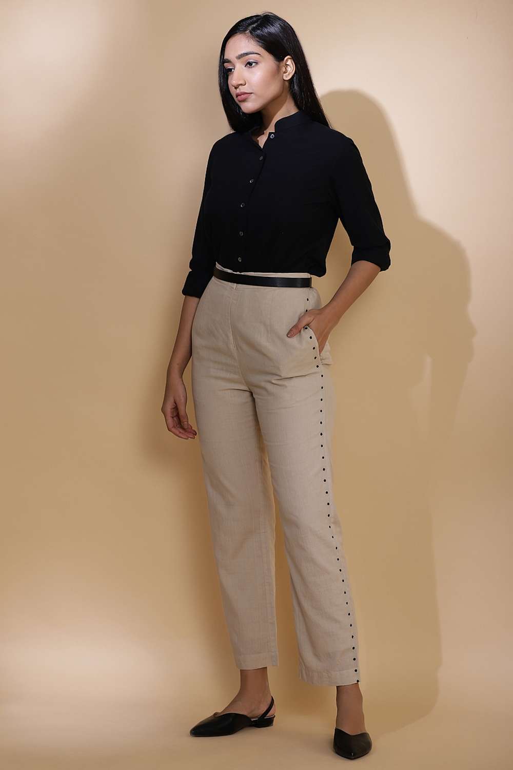 White Trouser Pants  WideLeg Trouser Pants  Belted Pants  Lulus