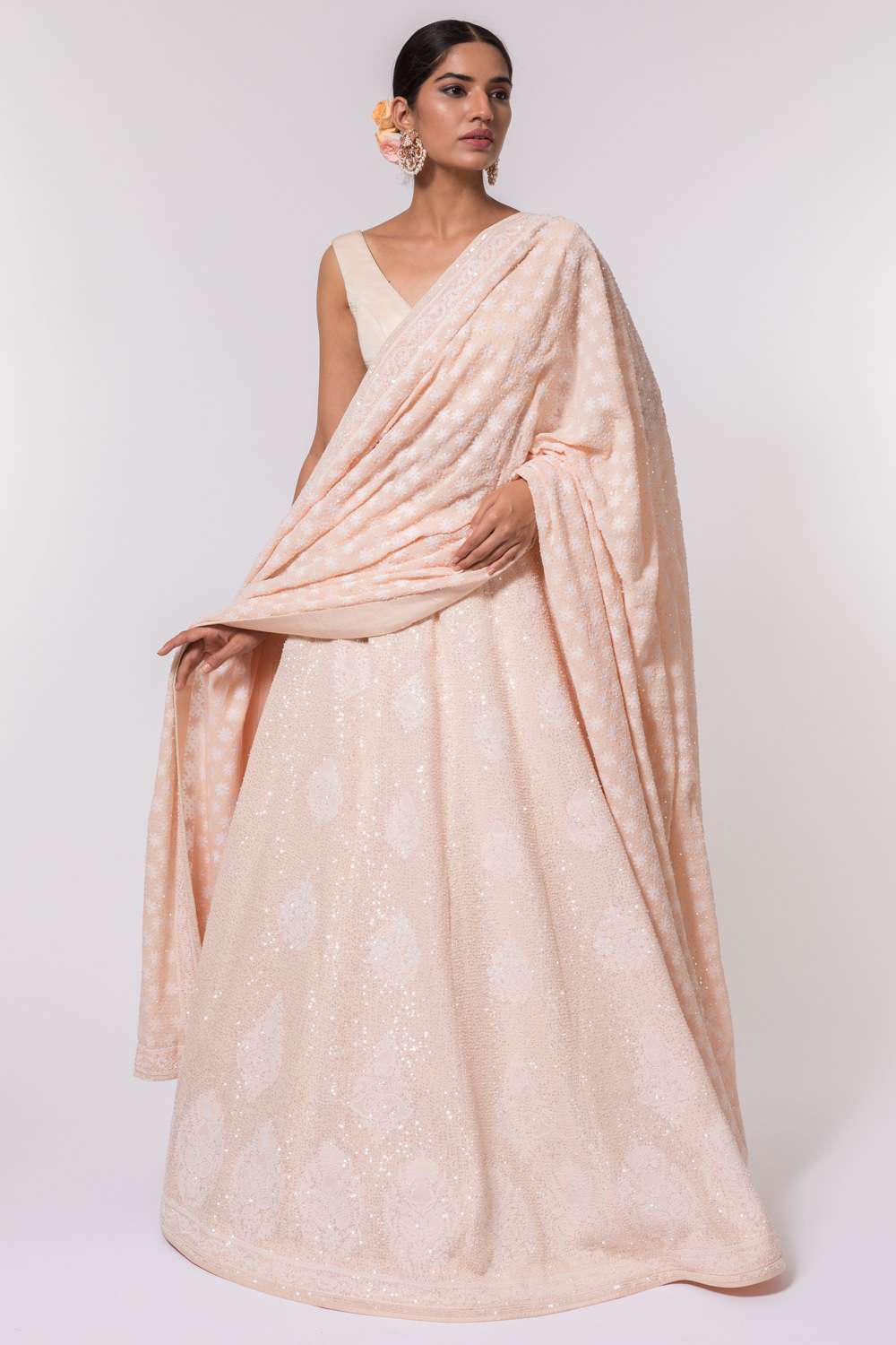 Sona Chikankari Lehenga Set - ShopJSK