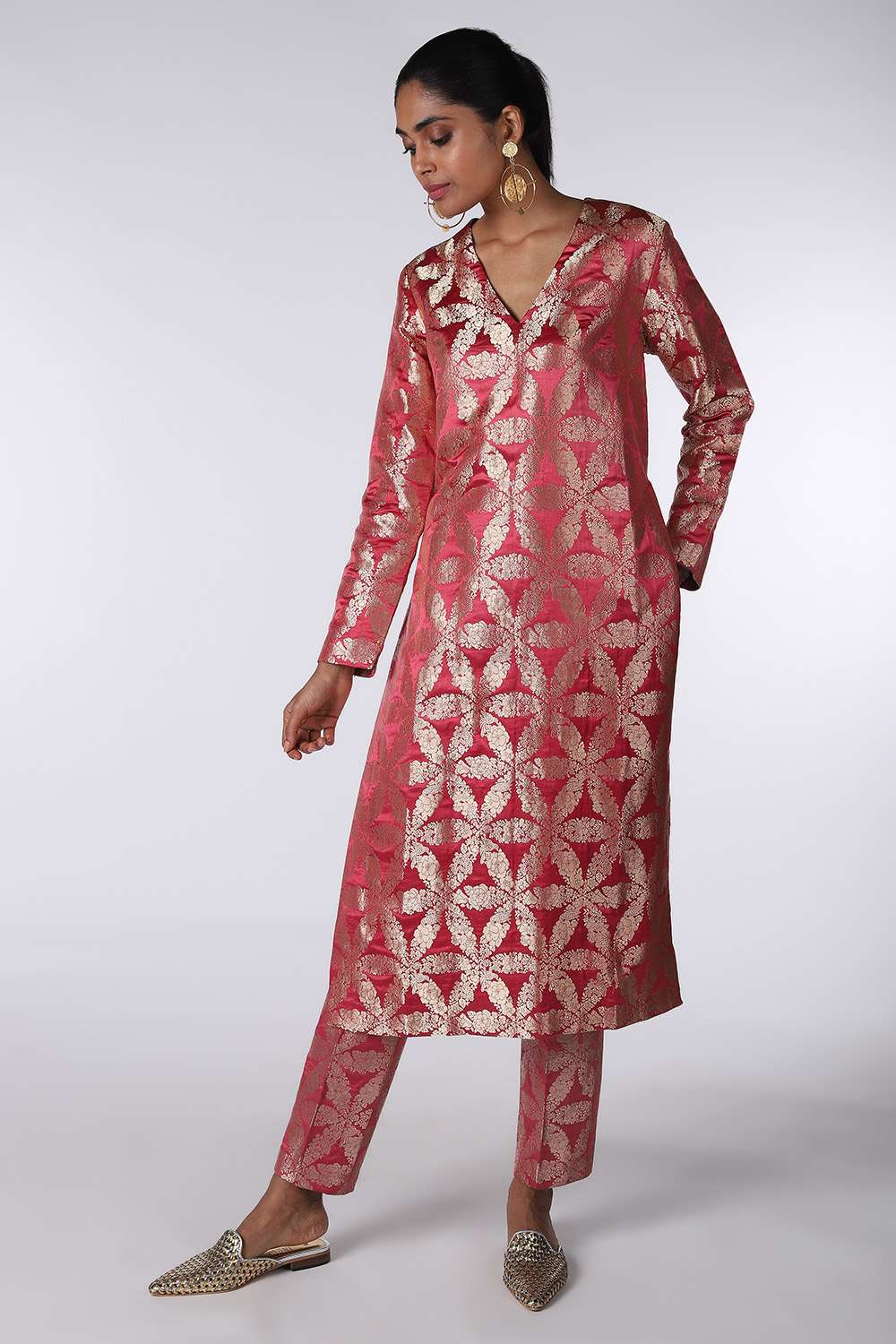 Details more than 80 brocade kurti with cigarette pants -  songngunhatanh.edu.vn