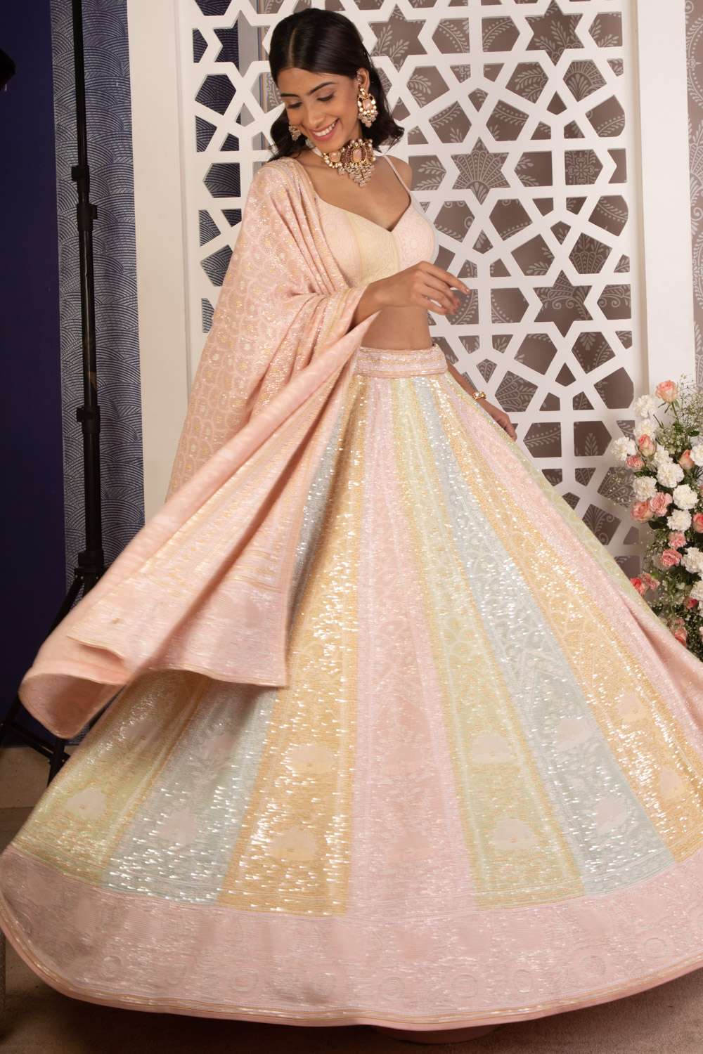30+ Beautiful Chikankari Lehengas that are too Good to be Missed! |  WeddingBazaar