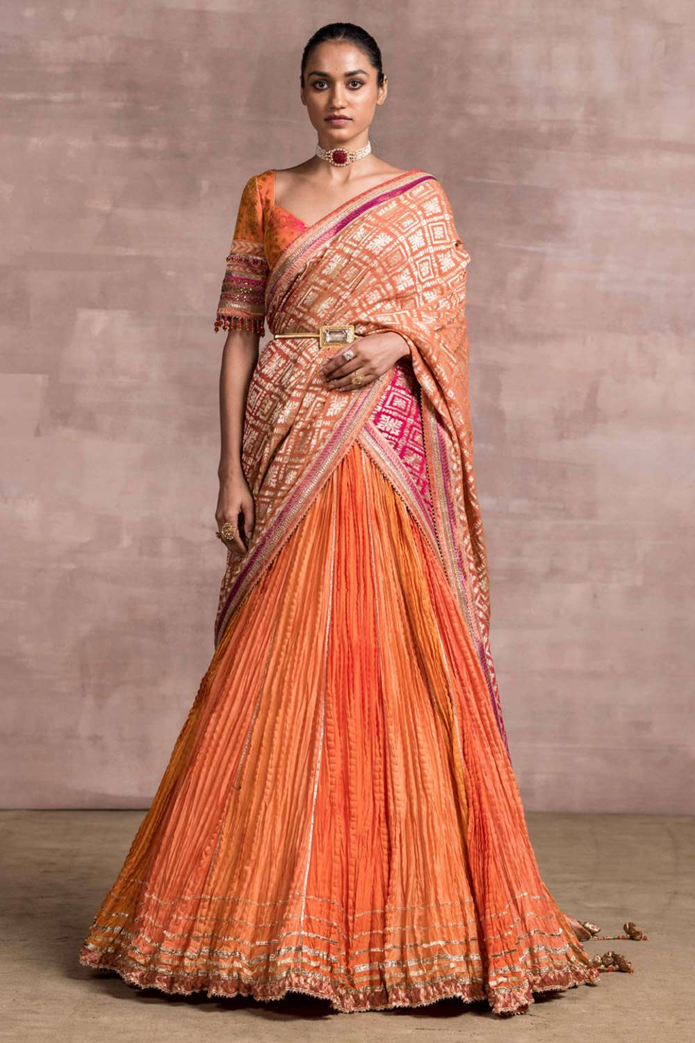 20 Orange Bridal Lehenga for the Brides of 2021 Wedding Season