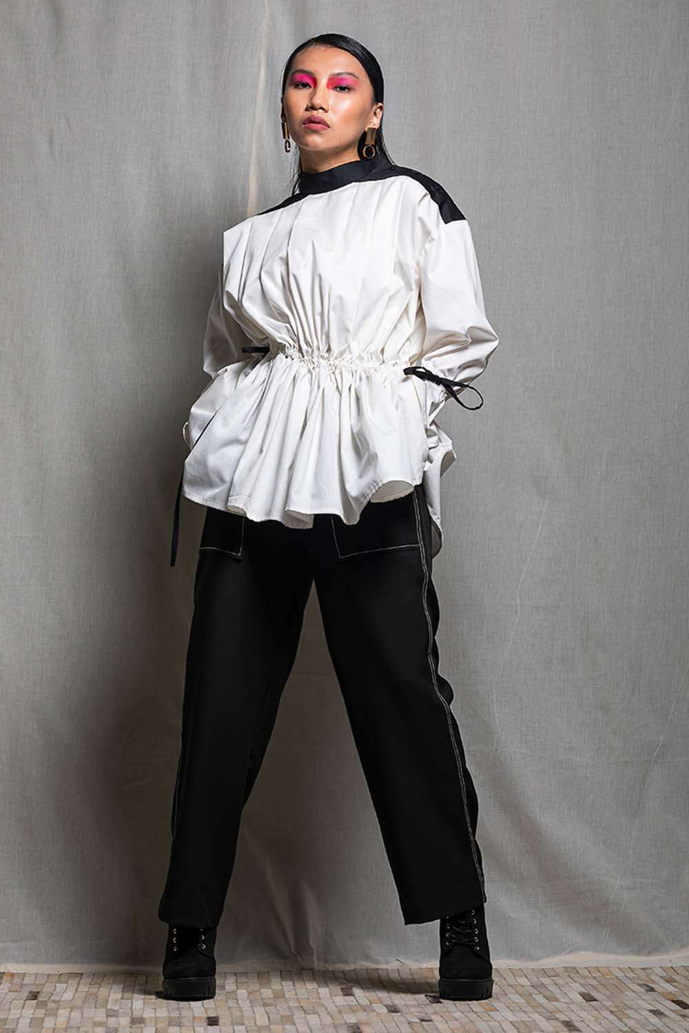 Taamara Mixnmatch Studio Cotton Flex Stretchable Slim Fit Straight Casual  Cigarette Pants With 2 Pockets  Bottom slit for GirlsLadiesWomen