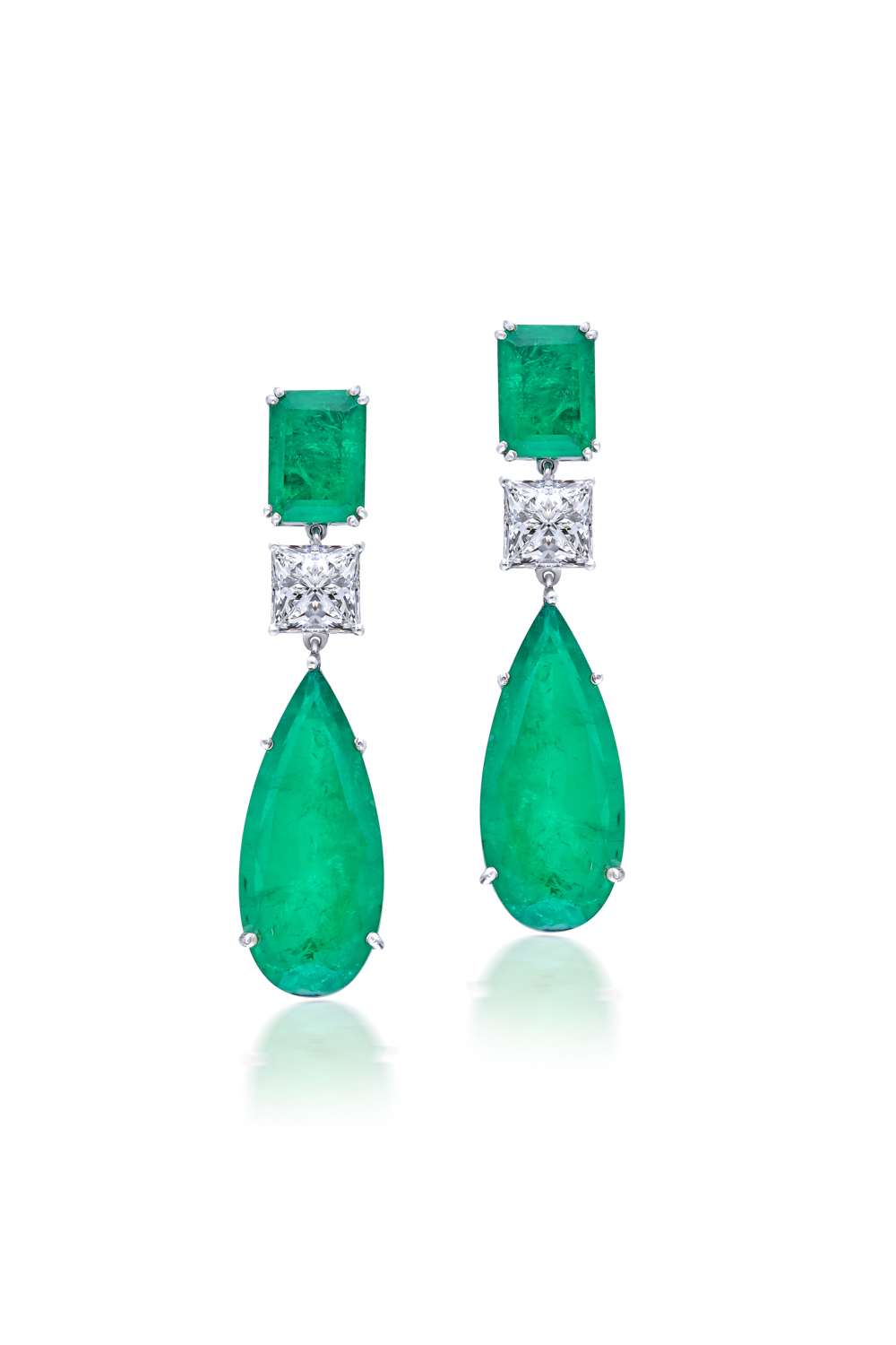 Buy Emeralds Lehar Pearl  Kundan Earrings for Women Online at Ajnaa Jewels  391433
