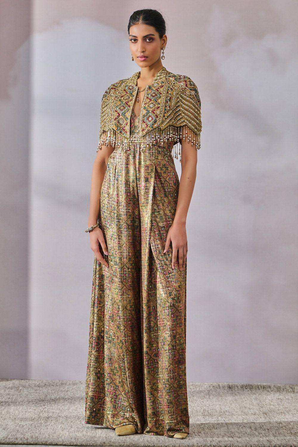 TARUN TAHILIANI シルク トップス Buy Tarun Tahiliani Soft Silk Dupion & Sheer Silk Kurtas