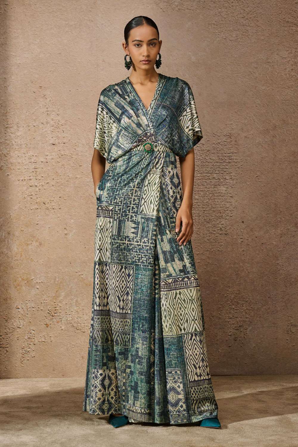 ロンパース・カバーオール houseonthehill Jumpsuit bonnet (Tile) 90