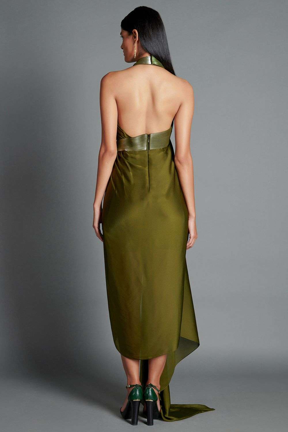 Buy Amit Aggarwal Soft Crinkled chiffon, nylon jersey Dresses