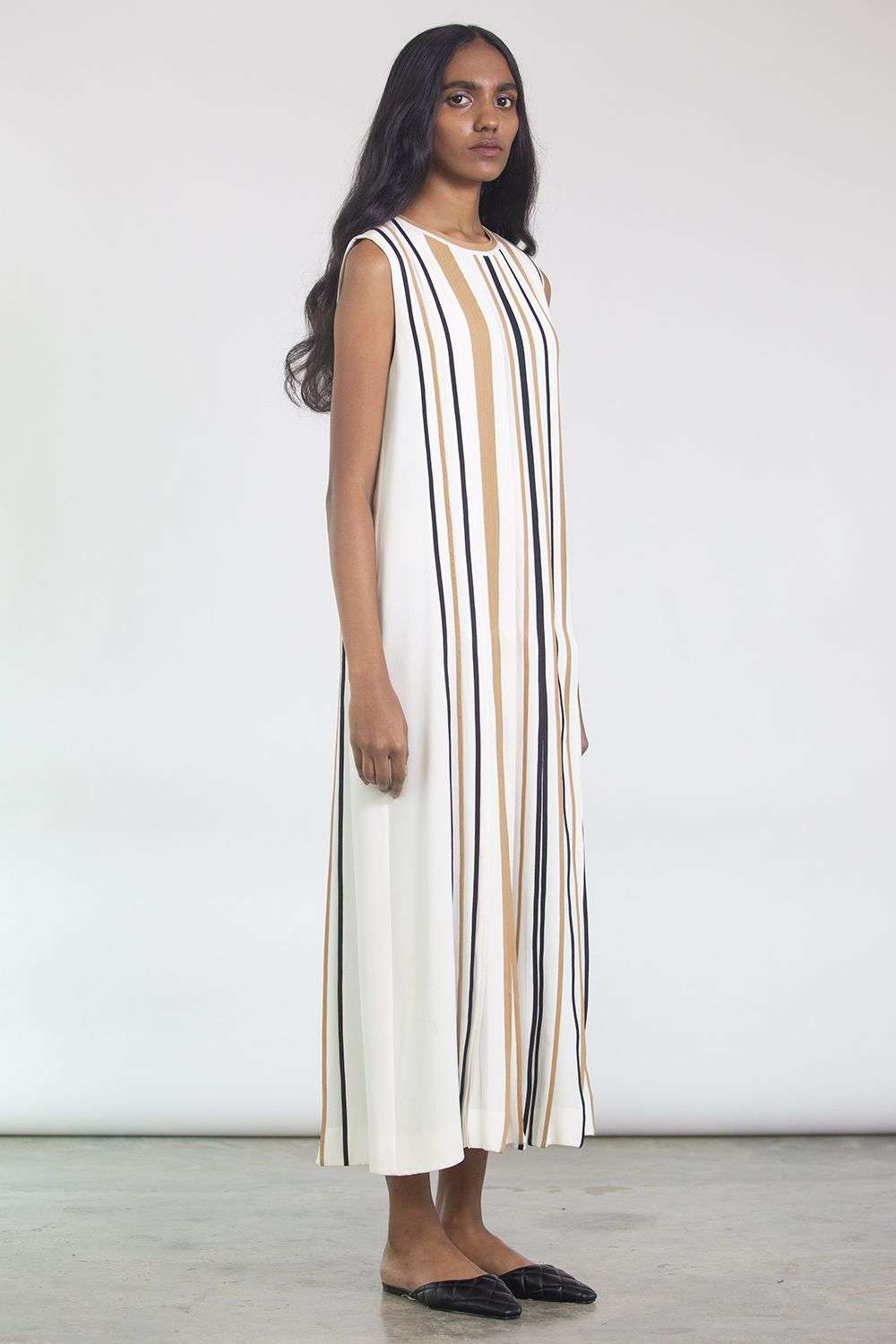 Straight cut shop midi dress