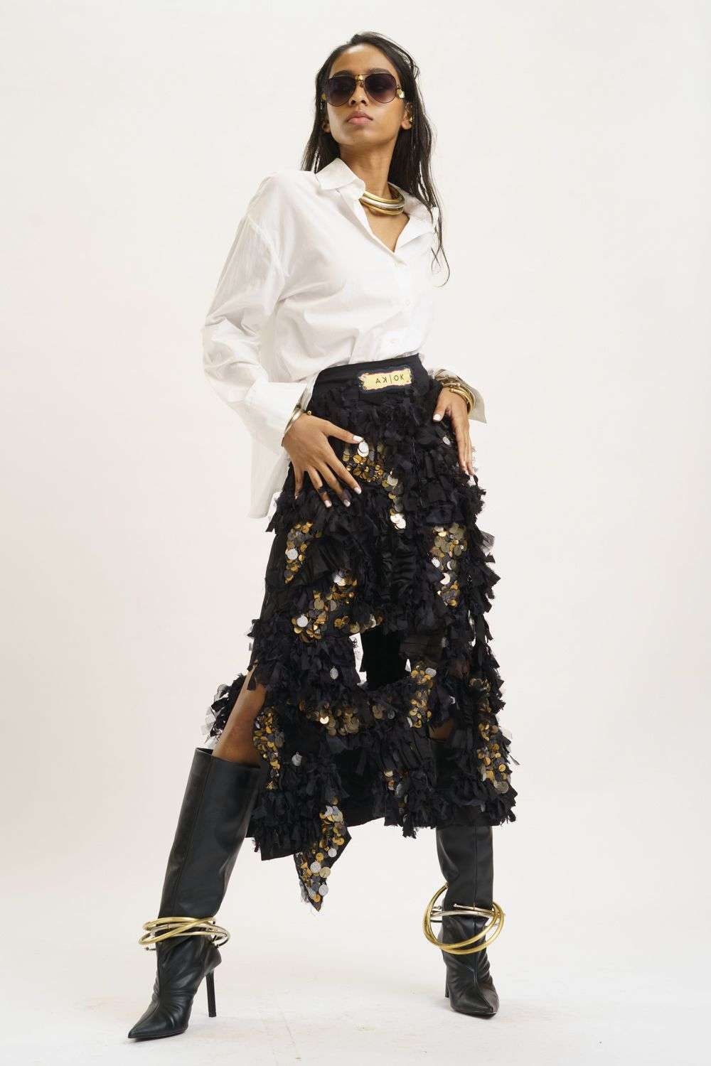 Buy AK-OK by Anamika Khanna Soft Multi Silk Coordinate Sets