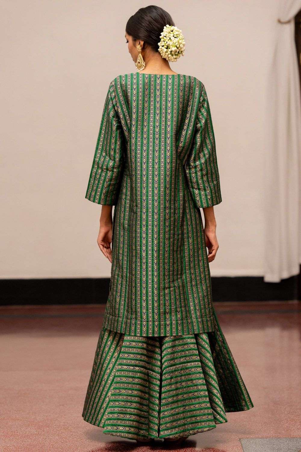 Anokhi Embroidered Gharara Set