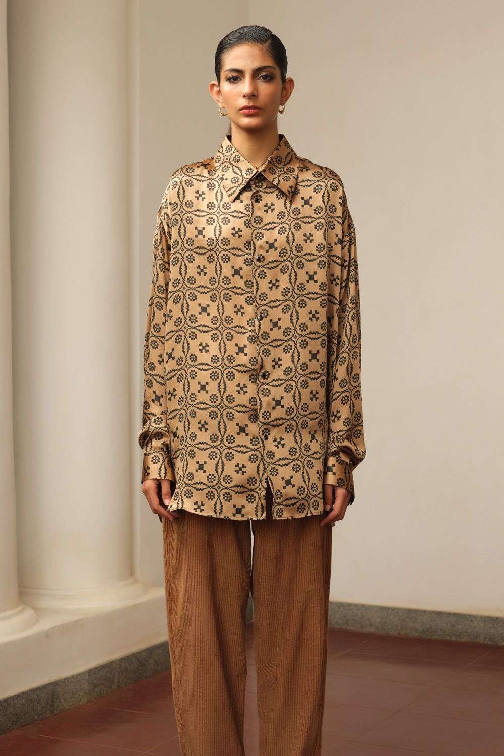 H BEAUTY＆YOUTH COTTON NYLON CORD POLO（Miu Miu | Harrods UK）