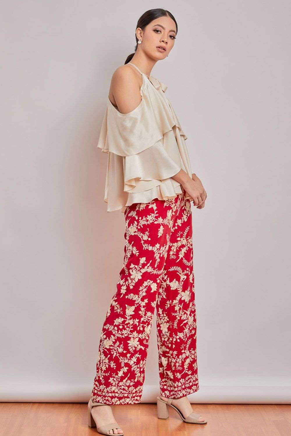 パンツ eaphi PATCH WORK EMBROIDERY PANTS eaphi PATCH WORK EMBROIDERY PANTS PATCH WORK EMBROIDERY TOPS