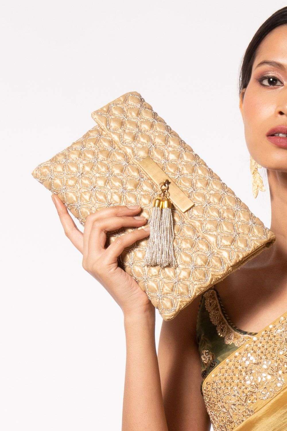 Buy KOKOMMO Soft Multi Silk lining, removable shoulder chain Bags