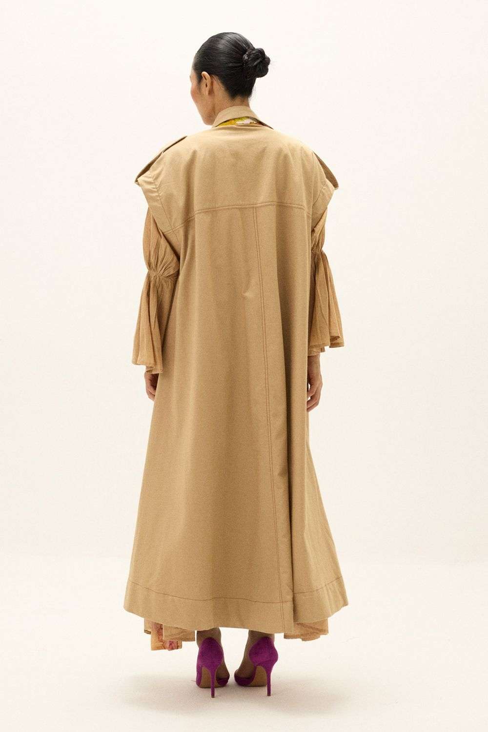 Buy Khara Kapas Soft Beige Cotton Twill Outer Wear