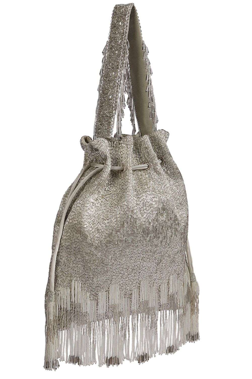 バッグ HLT Jacquard Vanity Bag silver HLT Jacquard Vanity Bag silver