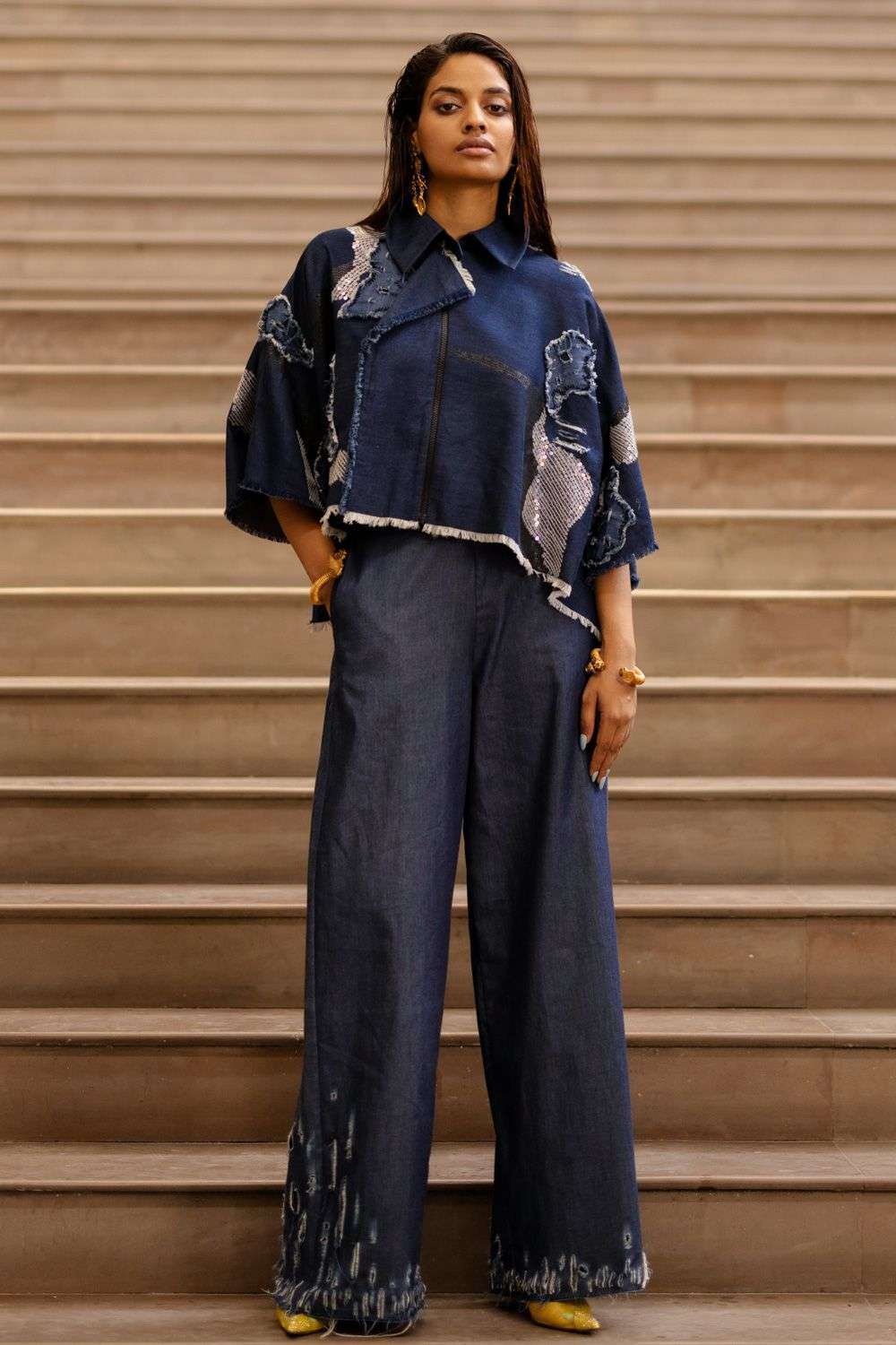 Fashion Oversized Soft Denim Jacket Denim Jackets For Women - Main Image