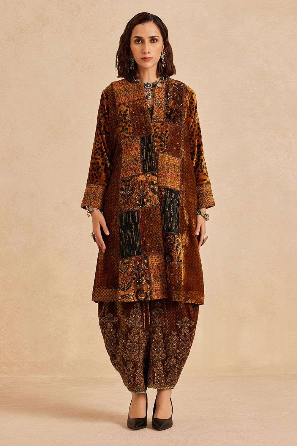 Ensemble blazer long hotsell