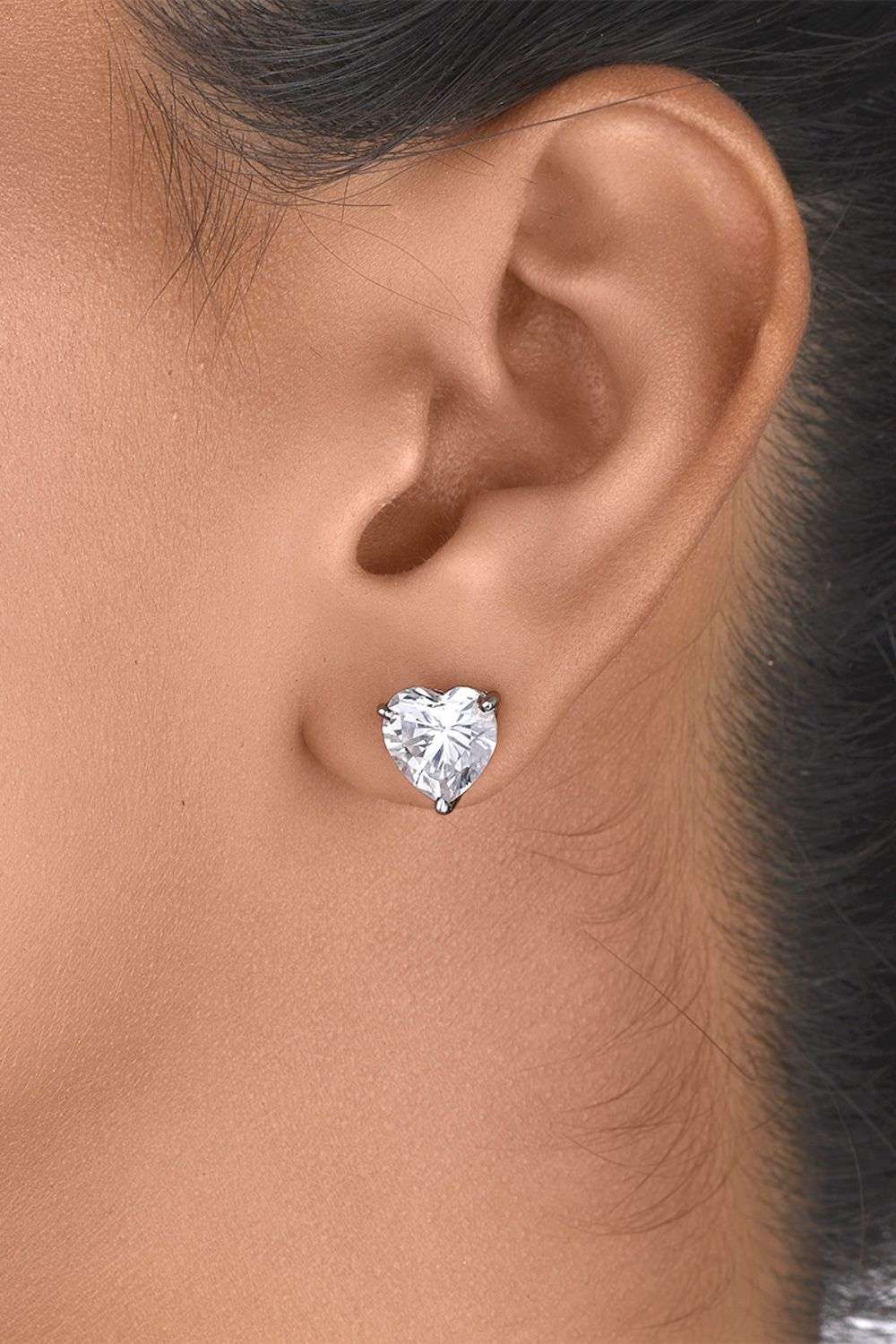 Solitaire Earrings embellished with Swarovski Zirconia – HighSpark
