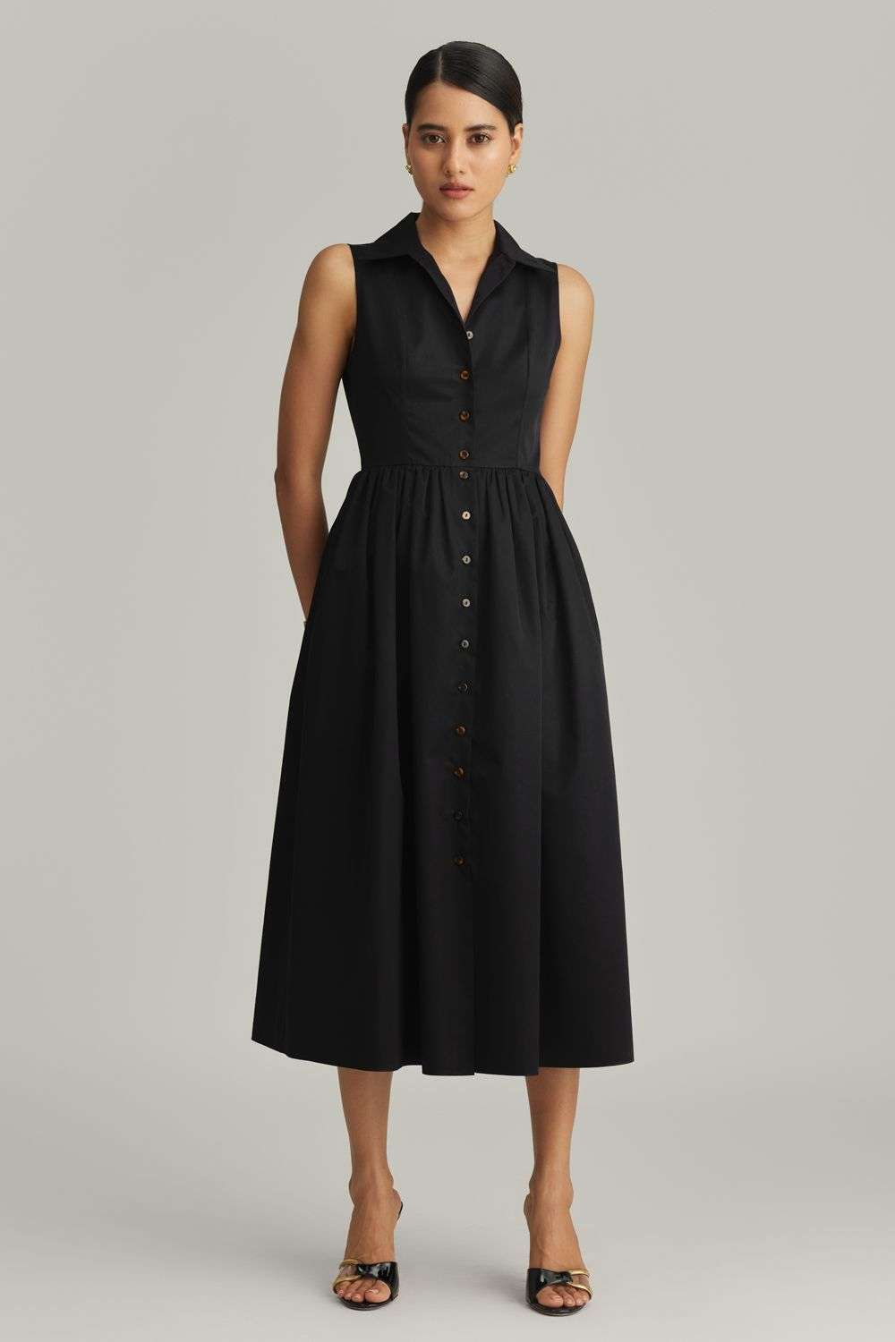 Buy Refined Revolution Soft Black 100% Egyptian Giza Cotton Dresses