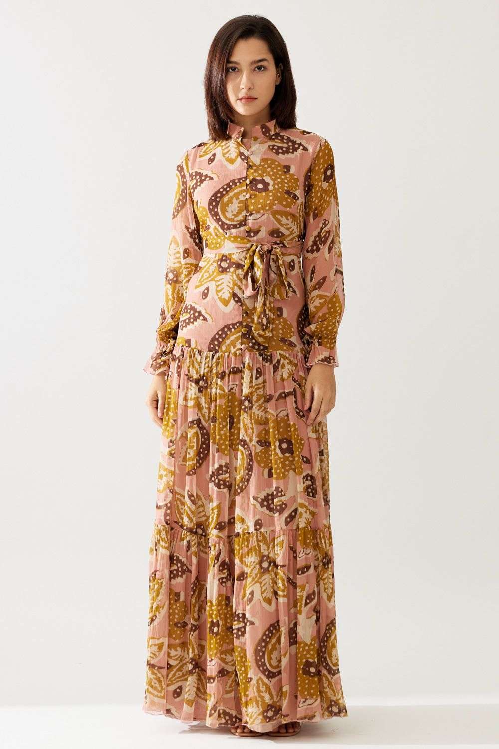 Buy KoAi Soft Yellow CHIFFON Dresses