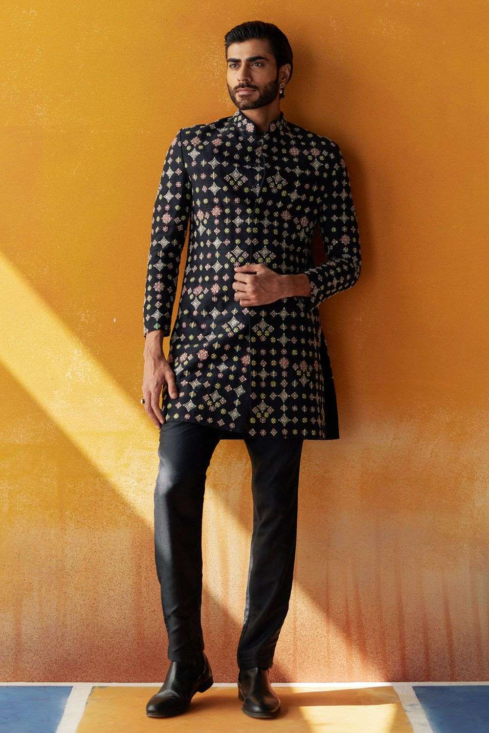 Pakistani Short Sherwani Designs 2024-2025 New Styles | Indian men fashion,  Wedding kurta for men, Designer clothes for men