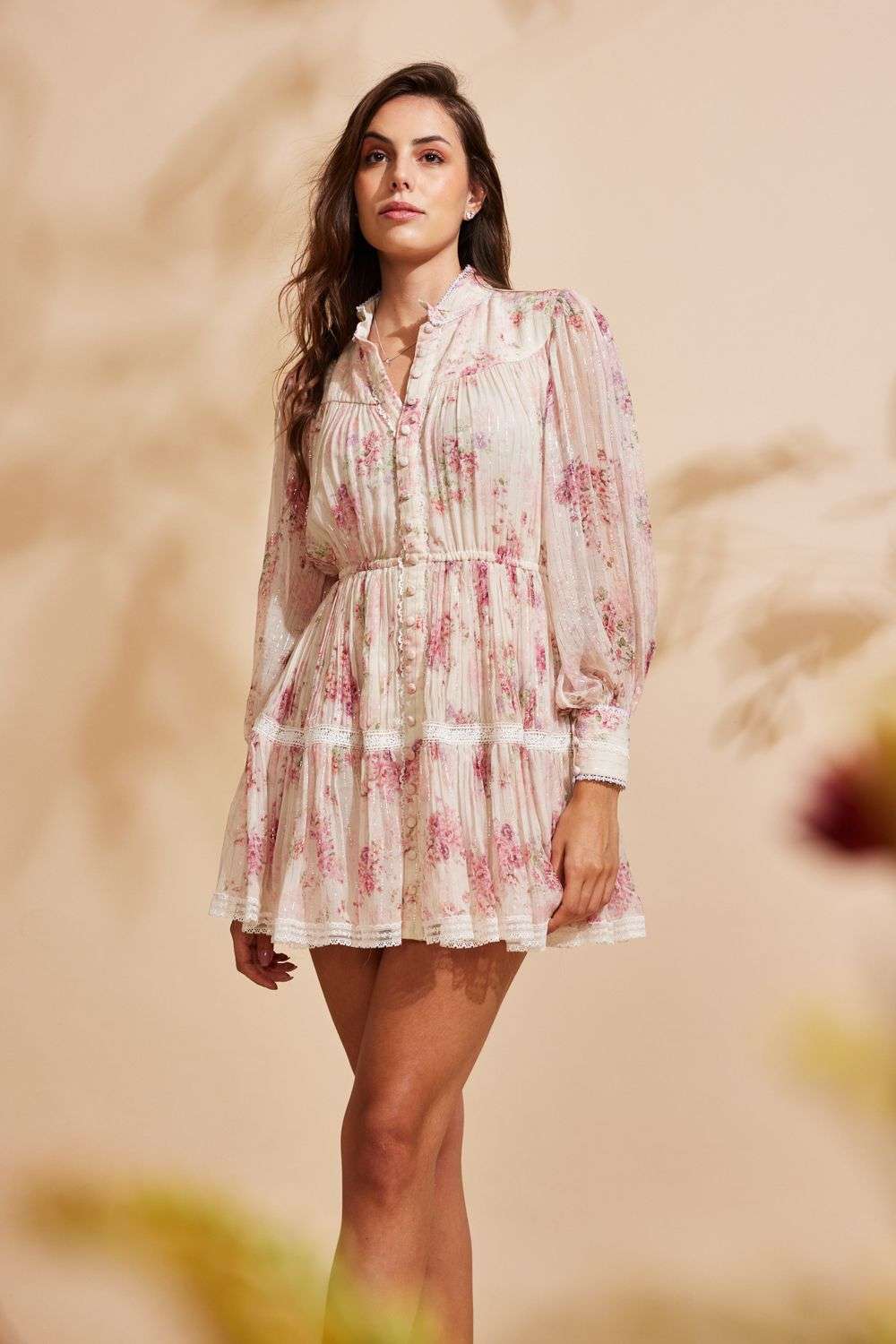 Buy Roseroom Soft Nude French chiffon Dresses