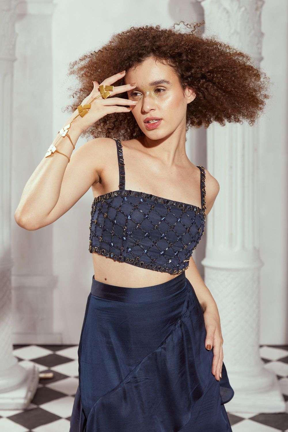 【新品未使用】Bluelea Tulle tiered skirt 36 新品】Bluelea Tulle tiered skirt 36 short 【公式通販】