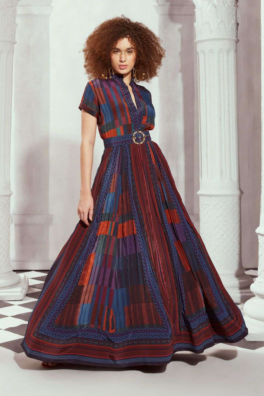 Buy Nikita Mhaisalkar Soft Multi SILK CREPE Dresses