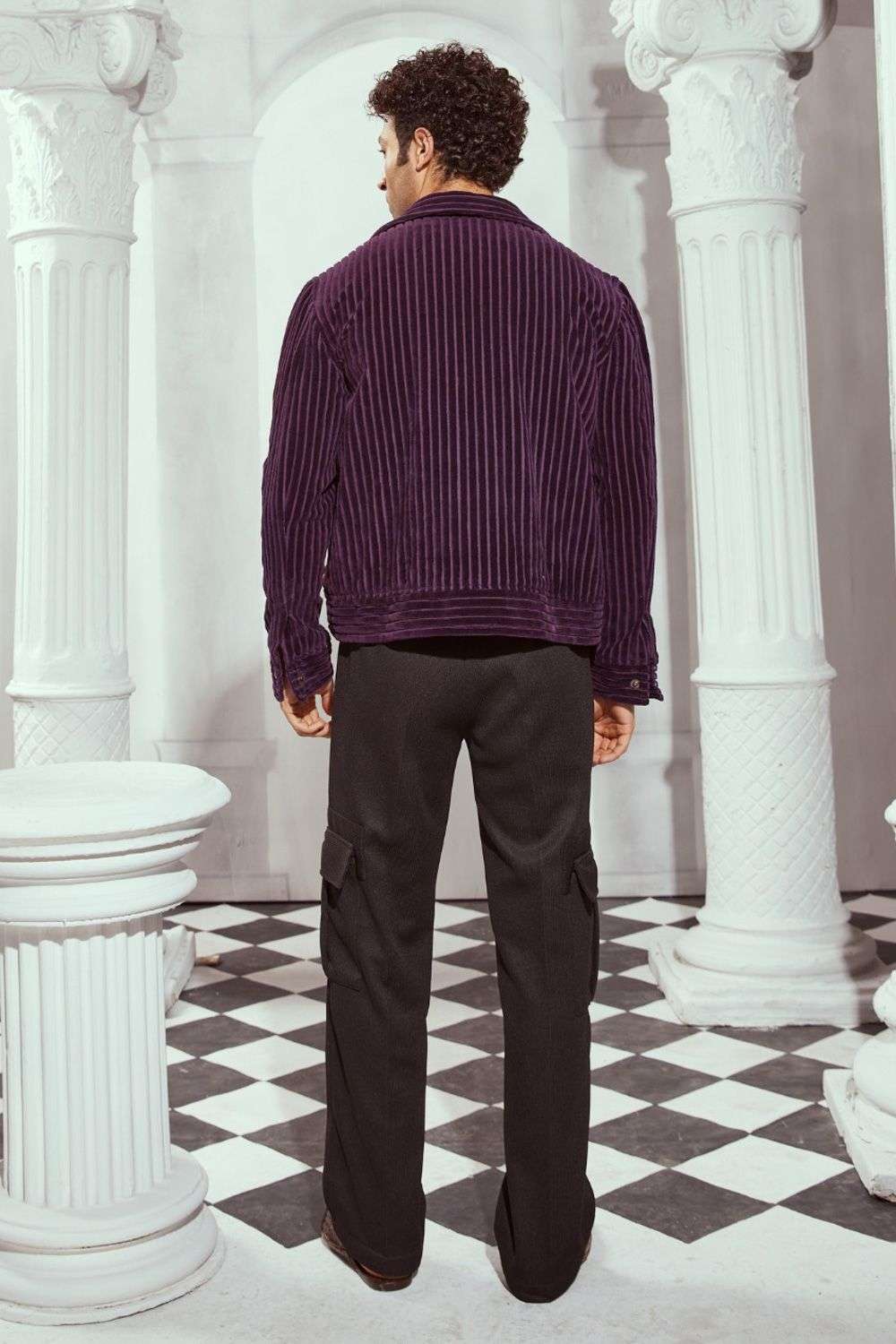 Corduroy Shirt Jacket Mens Purple Corduroy Jacket Buy Nikita