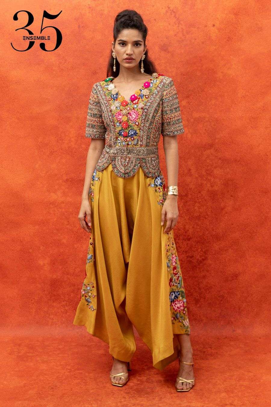 Kurti with Jacket : Buy Designer Jacket Style Long Kurti for ladies