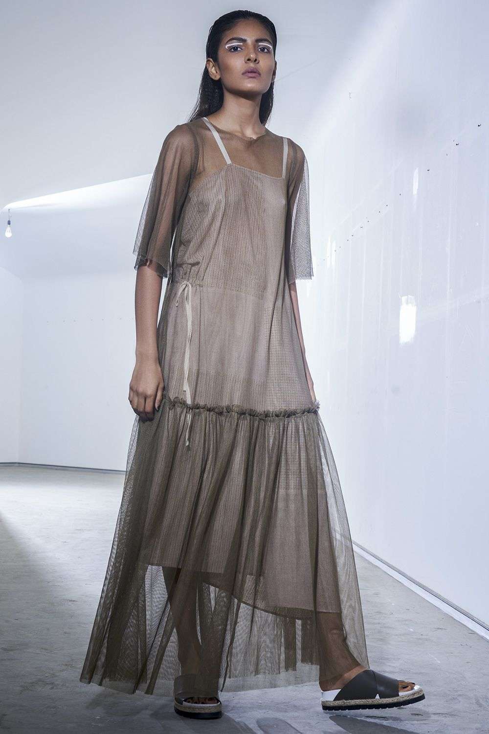 Buy Urvashi Kaur Soft Cotton tulle Dresses