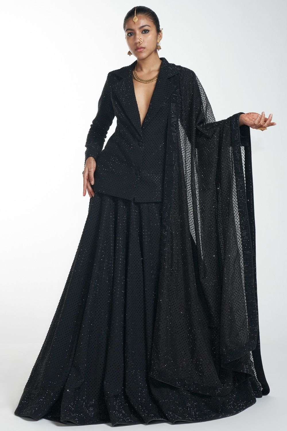 Black Satin Women's Long Jacket Dress Suits Formal Ladies Prom Evening Wear  Coat | eBay