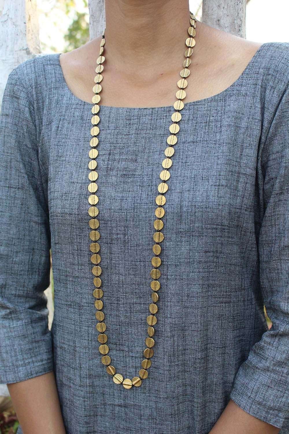 Amber Long Necklace