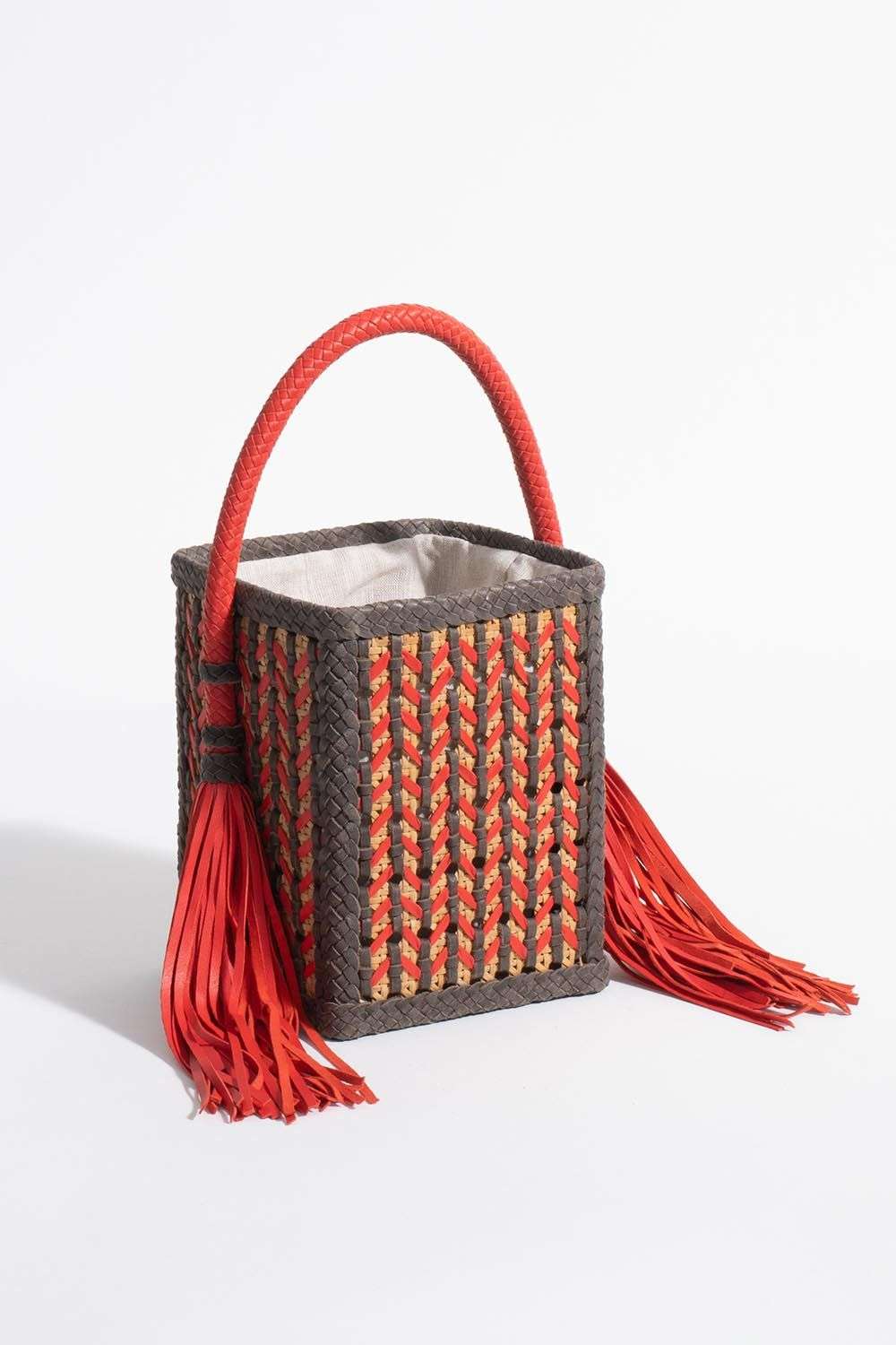 Square best sale bucket bag