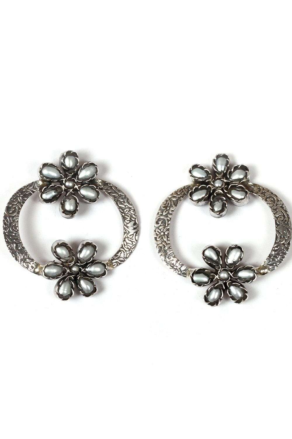 Lotus Gemstone Chakra Earrings, Sterling Silver – Buddha Groove