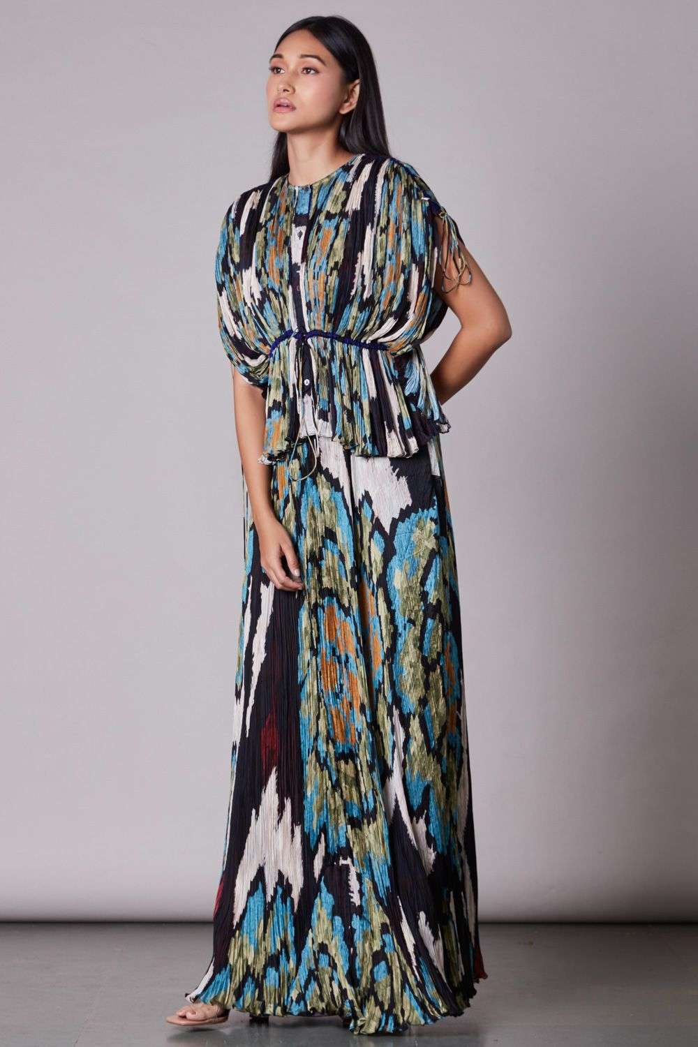 chiffon kaftan tops