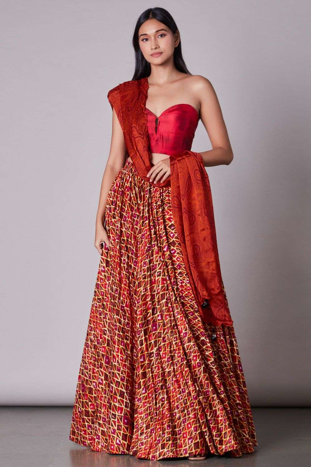 Strapless blouse best sale