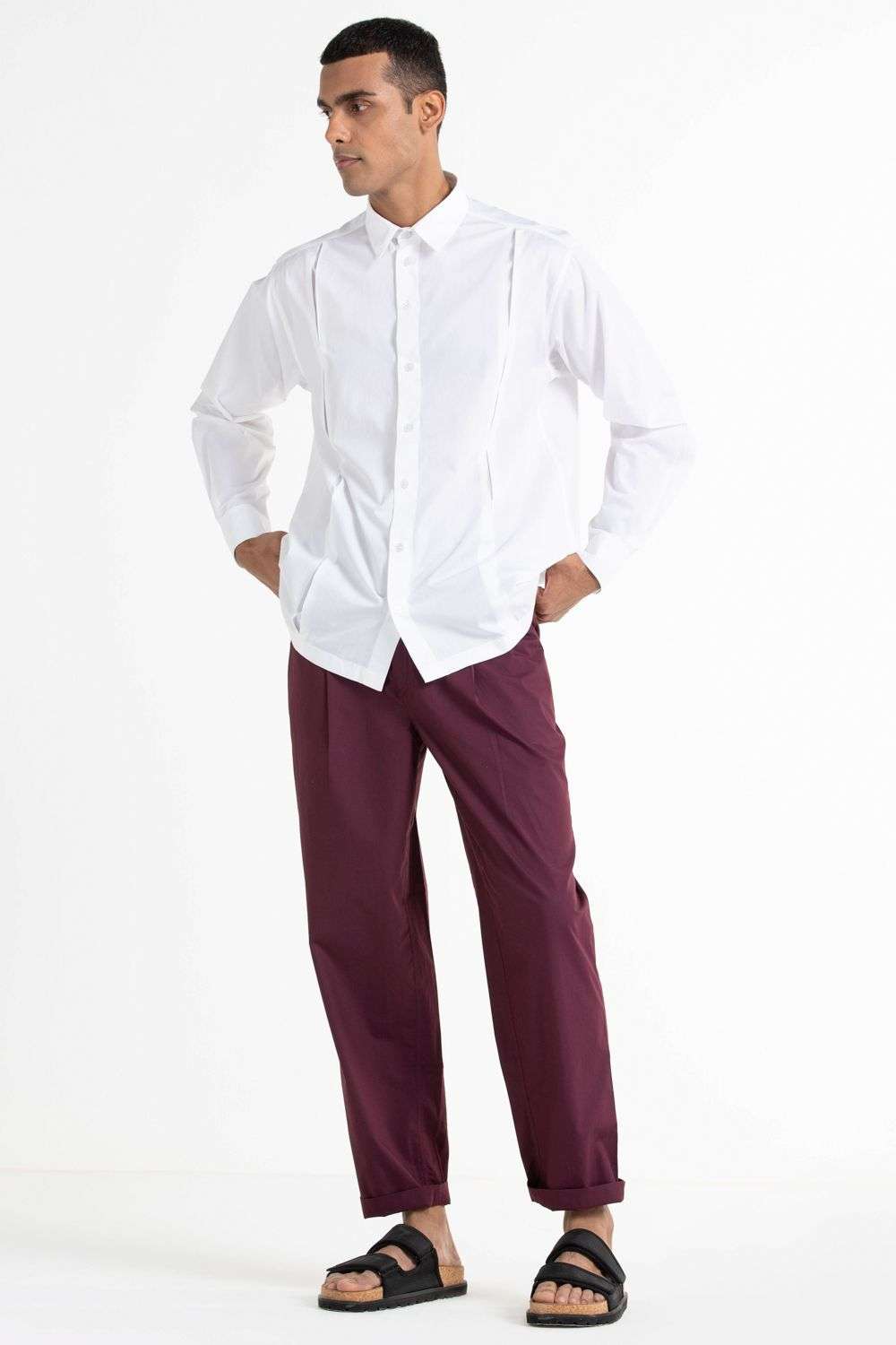Buy Three Men Soft Multi 100% Cotton poplin, cotton twill Coordinate Sets