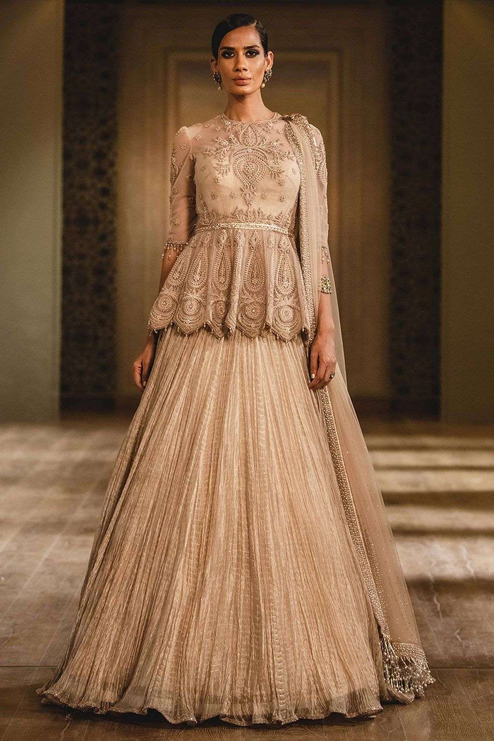 Tissue shop lehenga choli