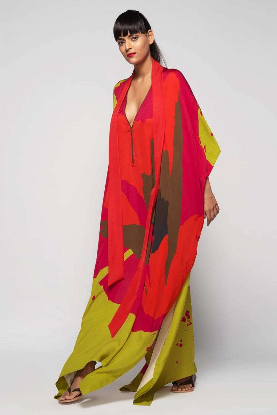 printed kaftan