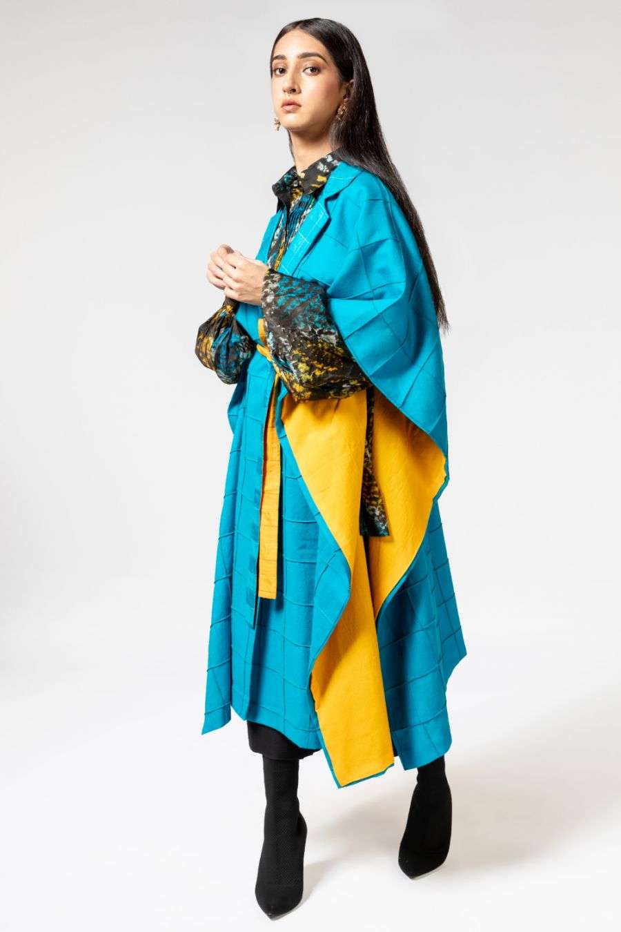 designer cape jacket
