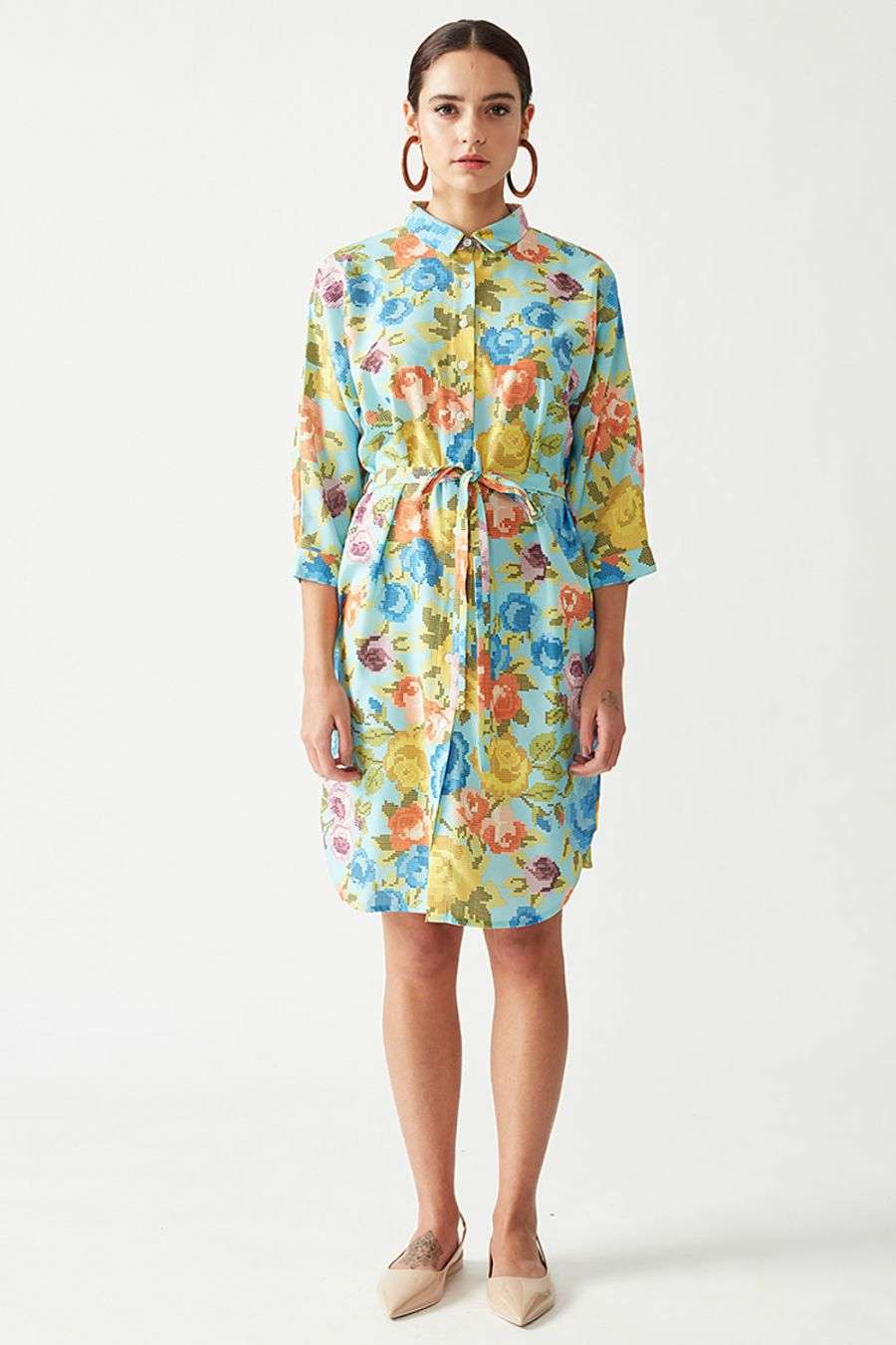 Buy Floral printed tunic dress 