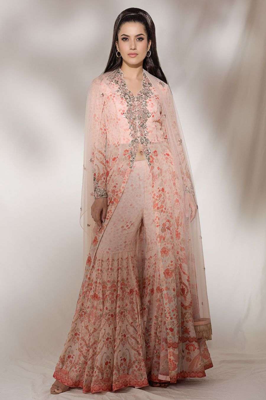 chiffon sharara