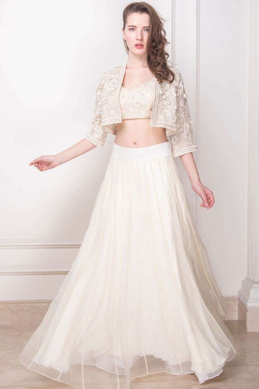 designer cropped jacket