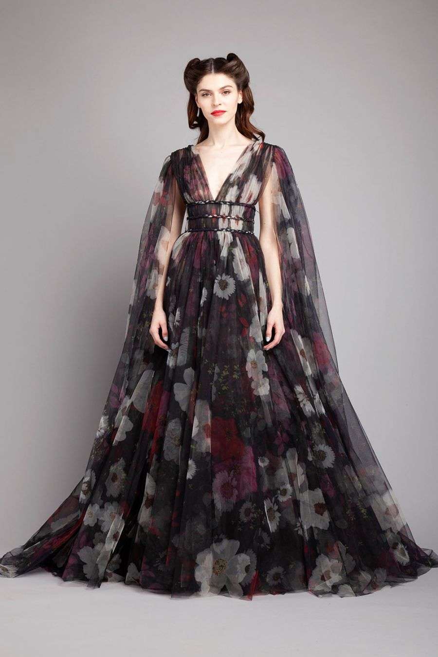 printed gown image