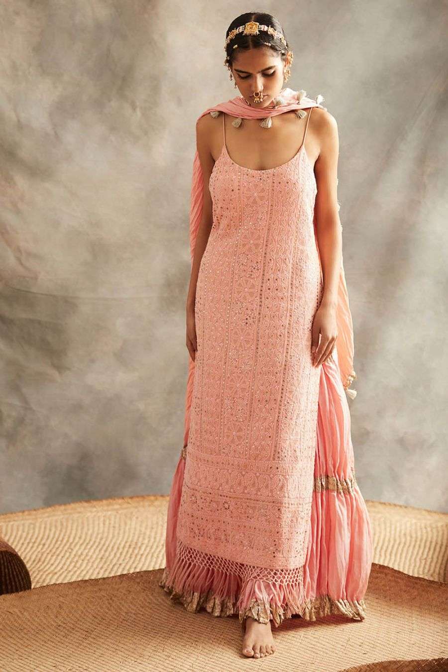 kurta skirt party wear