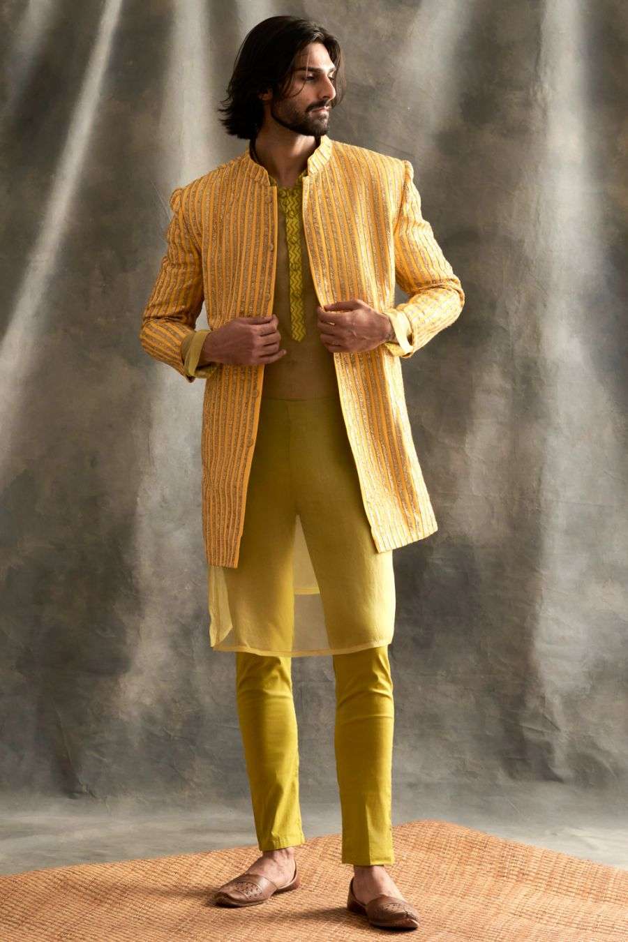 overcoat for kurta