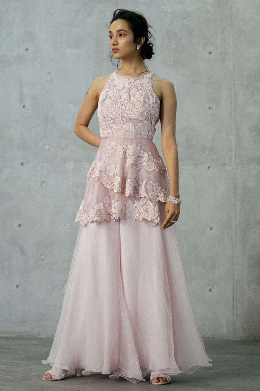 peplum with sharara