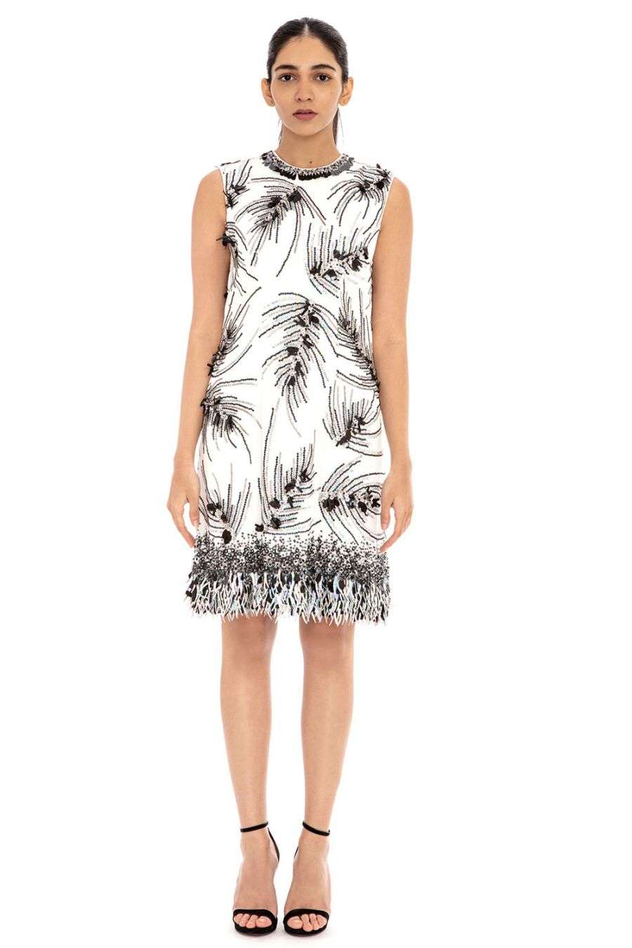 designer flapper dress