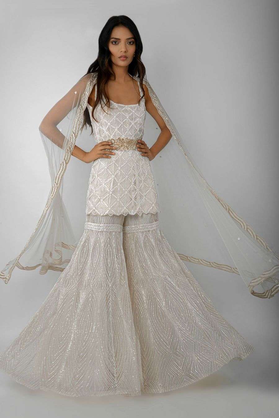 sharara patterns