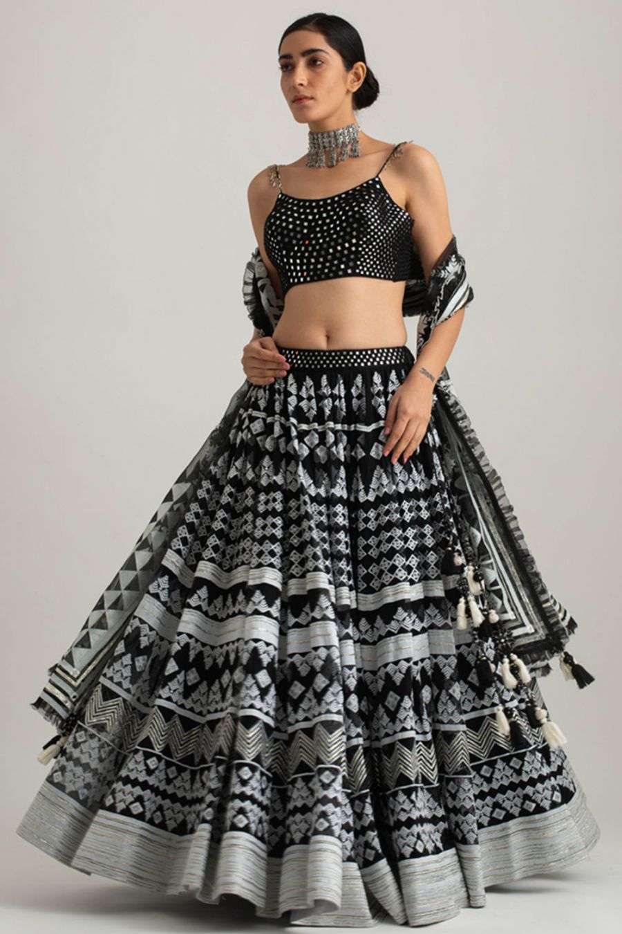 phulkari lehenga choli